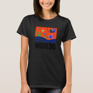 Ich erschaffe Welten  Aquaristiker Fischhaltung Aq T-Shirt