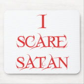 Ich erschrecke Satan Mousepad (Vorne)