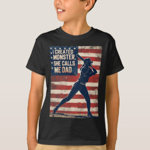 Ich erschuf ein Monster, das mich Papa nennt. Papa T-Shirt