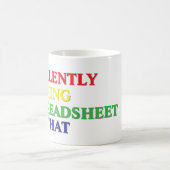 Ich erstelle dafür still und leise eine Tabelle Kaffeetasse (Mittel)