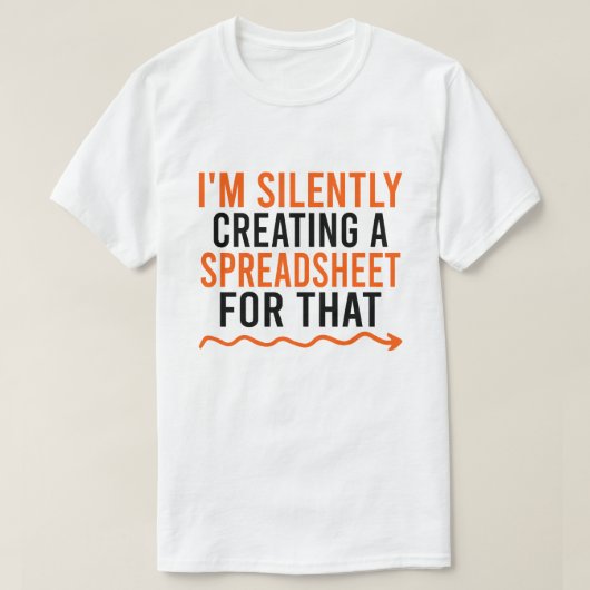 Ich erstelle dafür still und leise eine Tabelle T-Shirt (Design vorne)