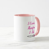 ICH ERSTELLE DAHER I ART - PINK VON Jeff Willis Ar Tasse (VorderseiteRechts)