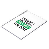 Ich erstelle leise ein Tabellenkalkulationsprogram Notizblock (Linke Seite)