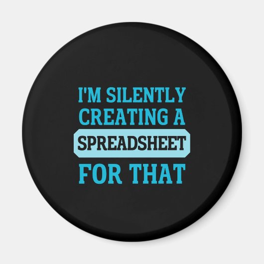 Ich erstelle leise eine Tabelle für diesen Magn Magnet (Vorne)