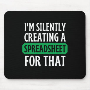 Ich erstelle leise eine Tabelle für diesen Mous Mousepad