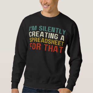 Ich erstelle stillschweigend eine Tabelle dafür, t Sweatshirt