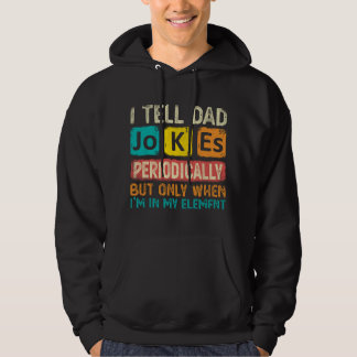 Ich erzähle Papa periodisch Witze, aber nur, wenn Hoodie
