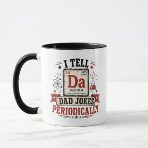 Ich erzähle Papa-Witze Tasse