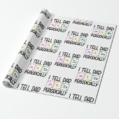 Ich erzähle Vater Jokes regelmäßig Geschenkpapier (Ungerollt)