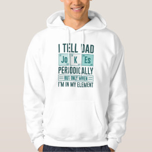 Ich erzähle Vater Jokes regelmäßig Hoodie