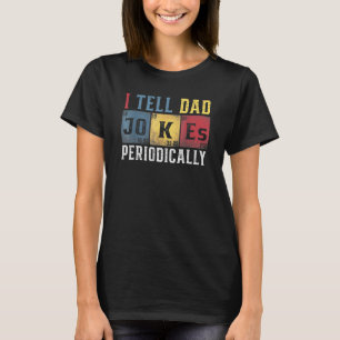 Ich erzähle Vater Jokes regelmäßig Vintag T-Shirt