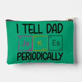 Ich erzähle Vater Jokes regelmäßig Zubehörtasche (Rückseite)