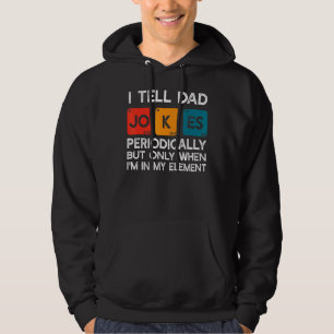Ich erzähle Vätern regelmäßig Witze, aber nur, wen Hoodie