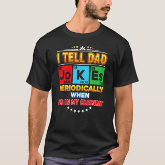 Ich erzähle Vätern regelmäßig Witze, wenn ich mein T-Shirt