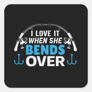 Ich  es, wenn sie übergeht quadratischer aufkleber