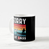Ich esse Bass Kaffeetasse (Vorderseite Links)