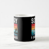 Ich esse Bass Kaffeetasse (Mittel)