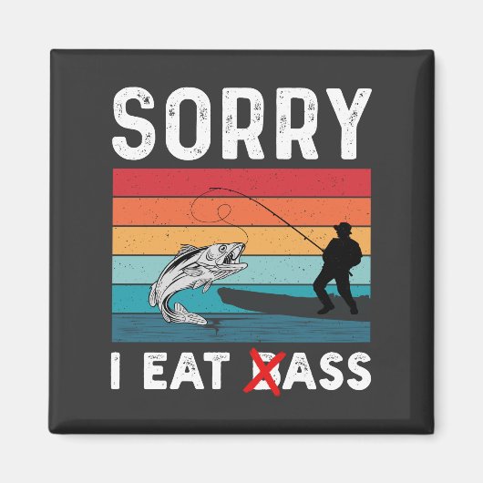 Ich esse Bass Magnet (Vorne)