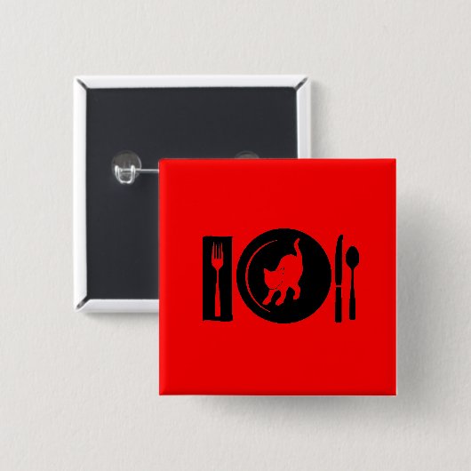 Ich esse… button (Vorne & Hinten)