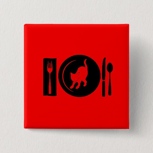 Ich esse… button (Vorderseite)