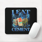 Ich esse Cement Funny Cat Meme Internet Memes Funn Mousepad (Mit Mouse)