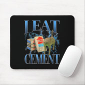 Ich esse Cement verfluchte Katze Funny Odly spezif Mousepad (Mit Mouse)