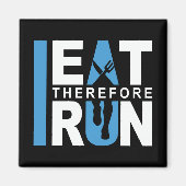 Ich esse daher, ich führe Magnet (Vorne)