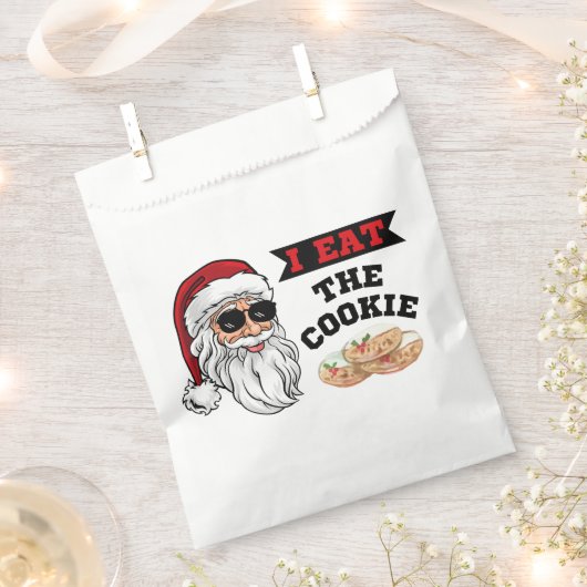 Ich esse das Keks Funny Dirty Joke Weihnachten Geschenktütchen (Ausgeschnitten)