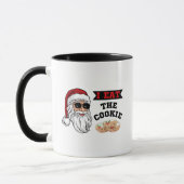 Ich esse das Keks Funny Dirty Joke Weihnachten Tasse (Links)
