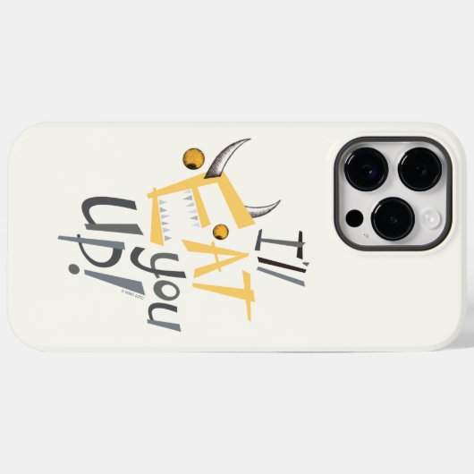 Ich esse dich grafisch Case-Mate iPhone hülle (Rückseite (Horizontal))