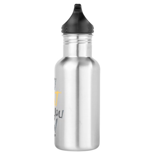 Ich esse dich grafisch edelstahlflasche (Rechts)