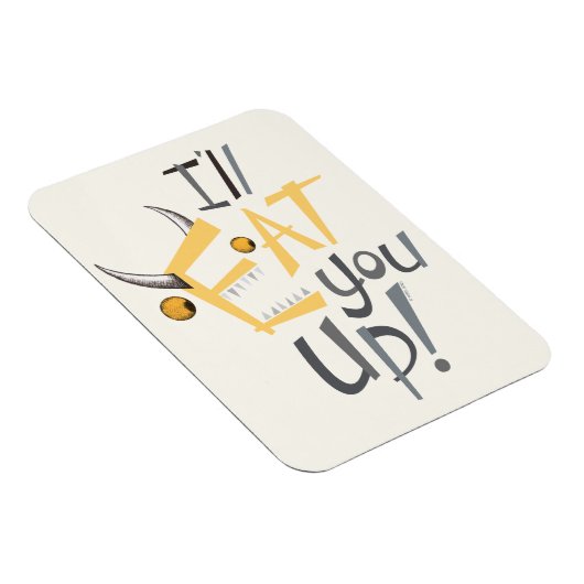 Ich esse dich grafisch magnet (Rechte Seite)