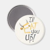 Ich esse dich grafisch magnet (Vorderseite/Rückseite)