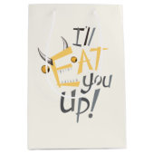 Ich esse dich grafisch mittlere geschenktüte (Vorderseite)