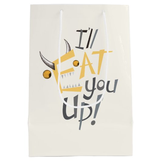 Ich esse dich grafisch mittlere geschenktüte (Rückseite)