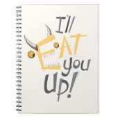 Ich esse dich grafisch notizblock (Vorderseite)