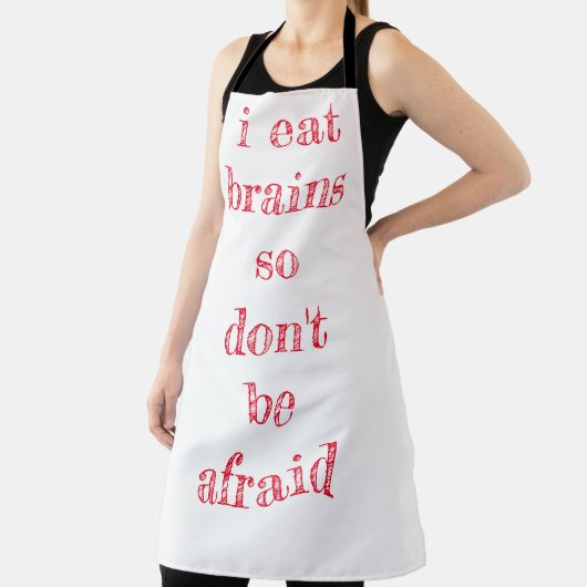Ich esse Gehirne Schürze (InSitu)