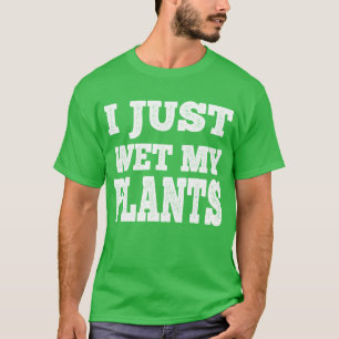 Ich esse gerade meine Pflanze in einem sonnigen Ga T-Shirt
