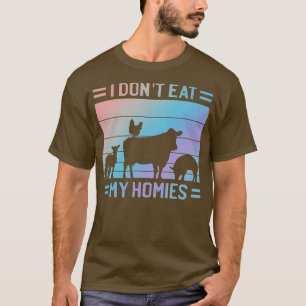 Ich esse keine Veganen Zitate aus vegetarischem Sp T-Shirt