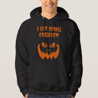 Ich esse kleine Kinder Halloween, schwangere Kostü Hoodie