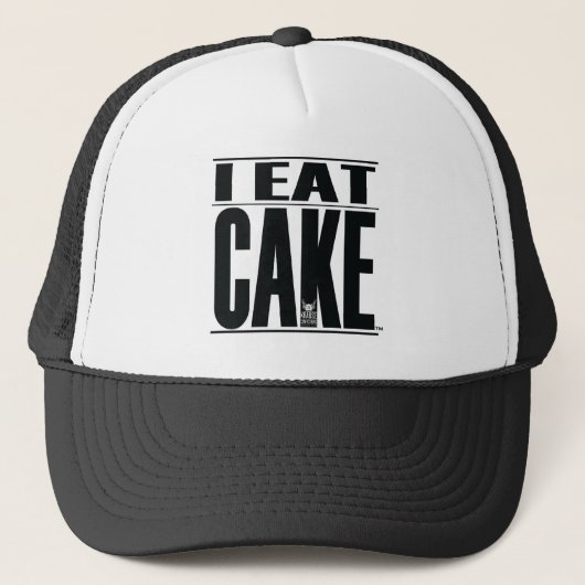 ICH ESSE KUCHEN Fernlastfahrerhut Truckerkappe (Vorderseite)