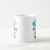 Ich esse Kuchen Kaffeetasse (Mittel)