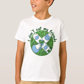 Ich esse meine Freunde nicht vegane vegetarische n T-Shirt