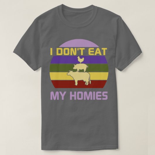 Ich esse meine Heimat nicht T-Shirt (Design vorne)