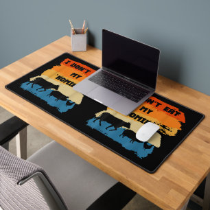 Ich esse meine Kumpels nicht Lustiges Geschenk für Schreibtischunterlage