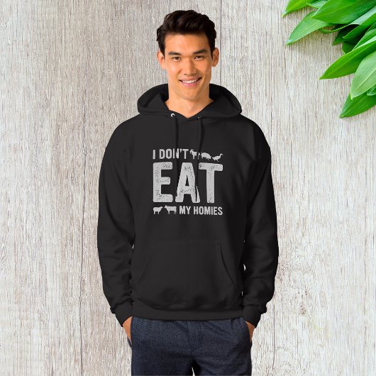 Ich esse meine Zuhause nicht Hoodie