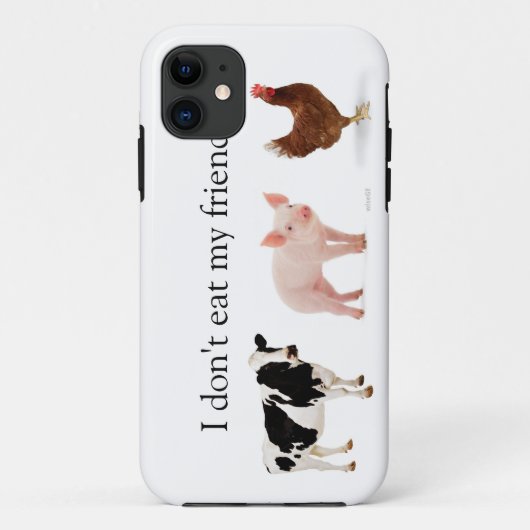 "Ich esse nicht Freunde" iPhone 5 Fall Case-Mate iPhone Hülle (Rückseite)