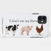 "Ich esse nicht Freunde" iPhone 5 Fall Case-Mate iPhone Hülle (Rückseite (Horizontal))