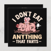 Ich esse nichts, was Furzen angeht (Vorne/Hinten)