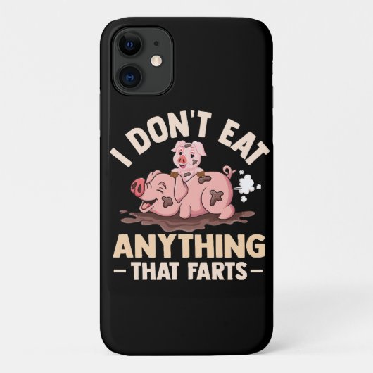 Ich esse nichts, was Furzen angeht Case-Mate iPhone Hülle (Rückseite)